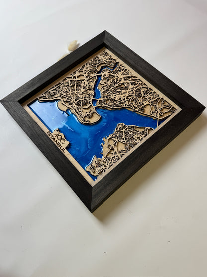 Başlangıç Haritası: İstanbul (Galata İskelesi, 1919 Tarihi Ahşap Eser)