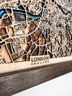 Londra Ahşap Şehir Haritası