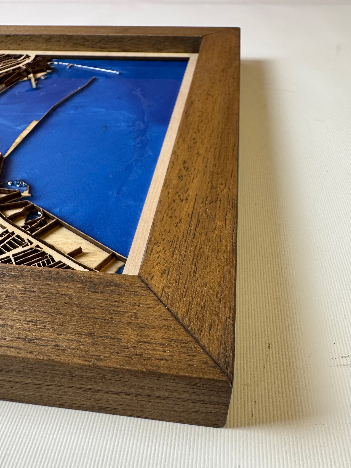 Samsun: Epoksi Ahşap Harita | Kurtuluş Haritası: Samsun — 19 Mayıs 1919