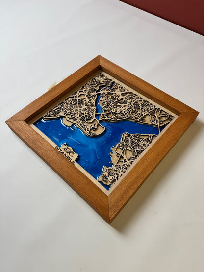 Başlangıç Haritası: İstanbul (Galata İskelesi, 1919 Tarihi Ahşap Eser)