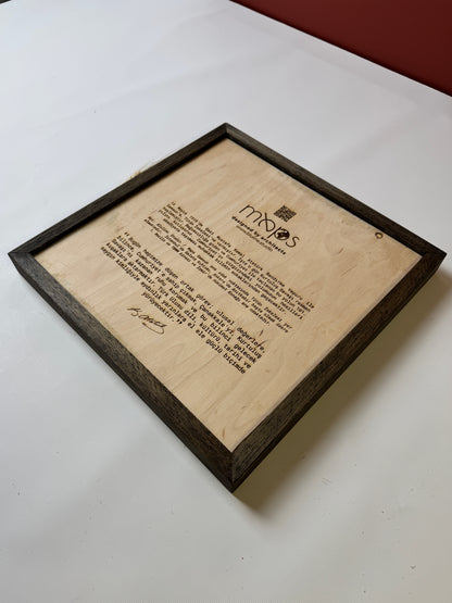 Samsun: Epoksi Ahşap Harita | Kurtuluş Haritası: Samsun — 19 Mayıs 1919