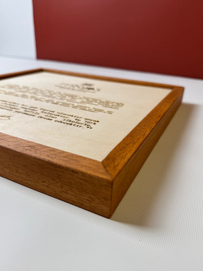 İzmir: Epoksi Ahşap Haritası |Kurtuluş Haritası: İzmir – 9 Eylül 1922 (El Yapımı Ahşap Sanat Eseri)