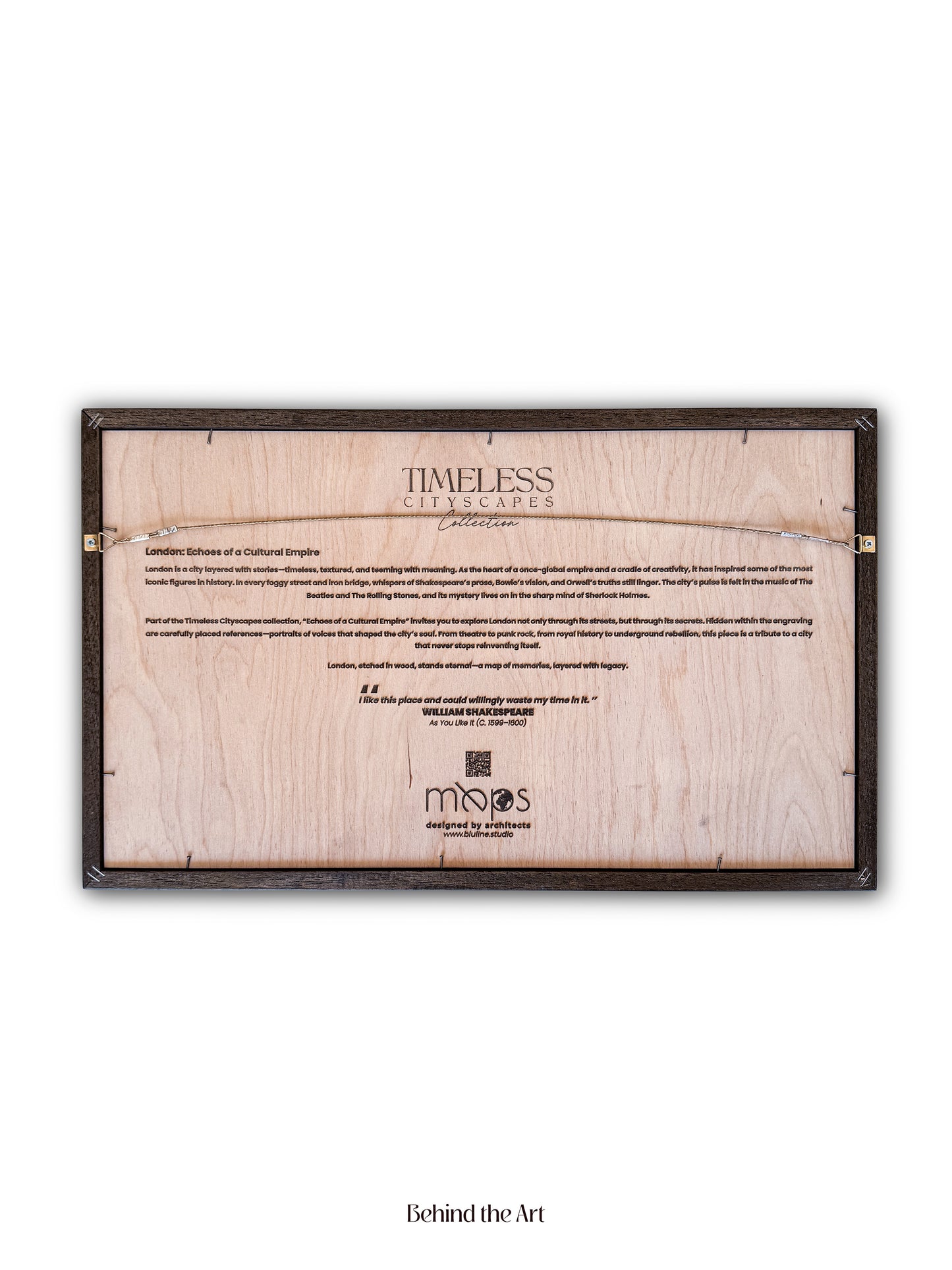 Londra Epoksi Ahşap Kazıma Şehir Haritası |  The Beatles, Sherlock Holmes, Bowie ve Daha Fazlasından Özel Set. Uzaklara Gitme ve Çift Hediyesi. Detaylı Harita