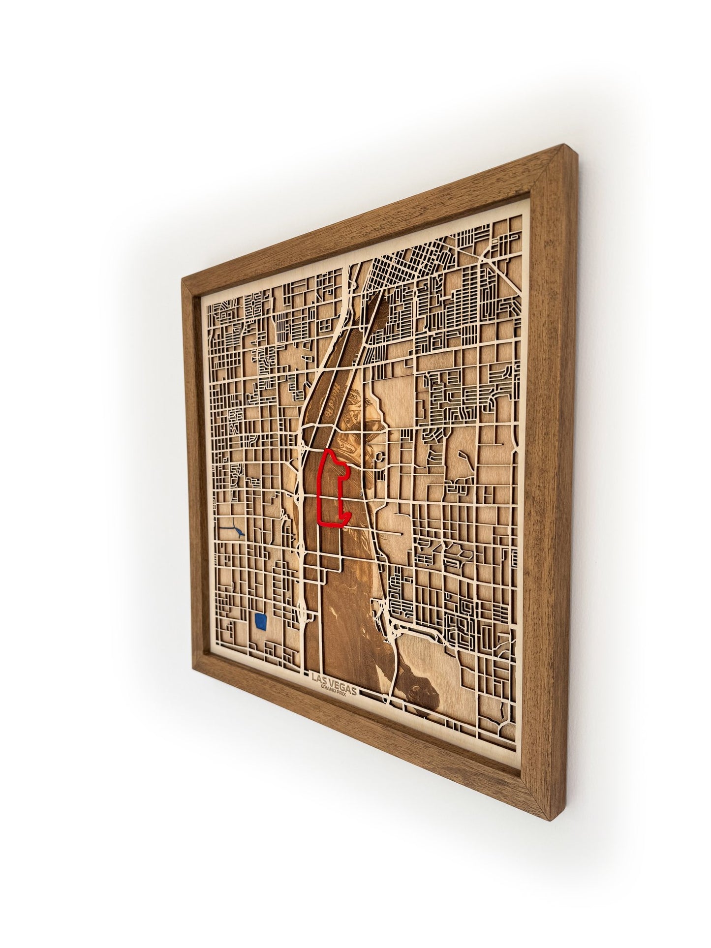 Las Vegas Ahşap Pist Haritası | Formula 1 Sürümü