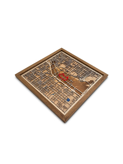 Las Vegas Ahşap Pist Haritası | Formula 1 Sürümü