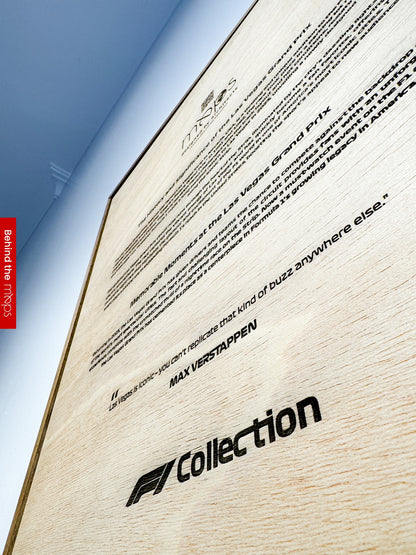 Las Vegas Ahşap Pist Haritası | Formula 1 Sürümü