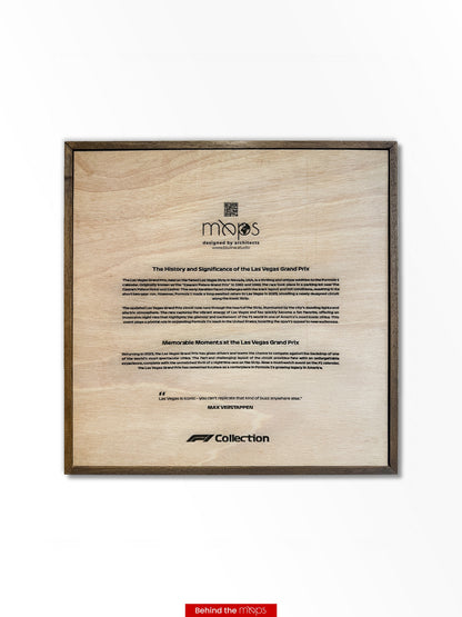 Las Vegas Ahşap Pist Haritası | Formula 1 Sürümü