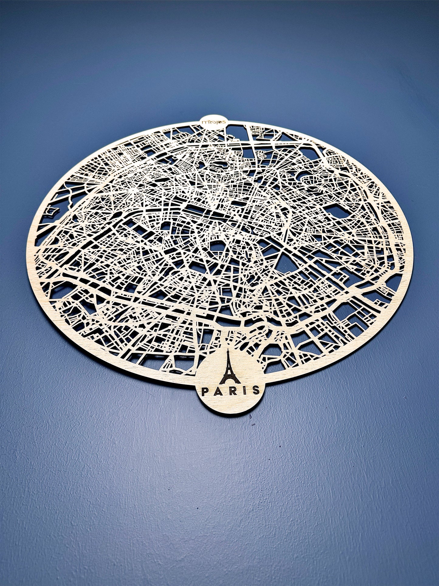 Paris Ahşap Duvar Sanatı – Minimal Zarafet | Orbit Koleksiyonu