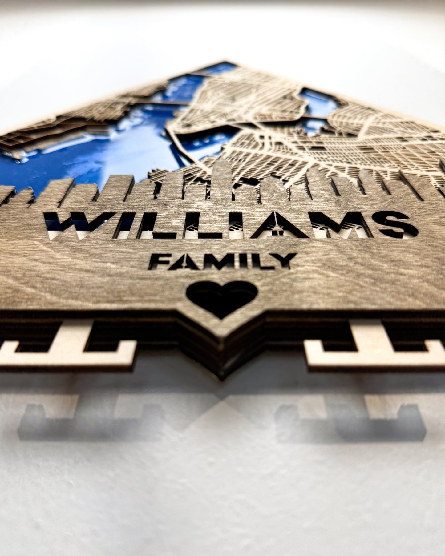 New York Ahşap Anahtarlık – Urban Pulse | City Whispers Koleksiyonu