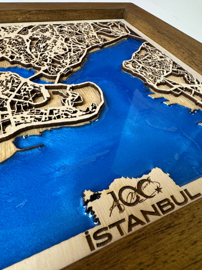 Başlangıç Haritası: İstanbul (Galata İskelesi, 1919 Tarihi Ahşap Eser)