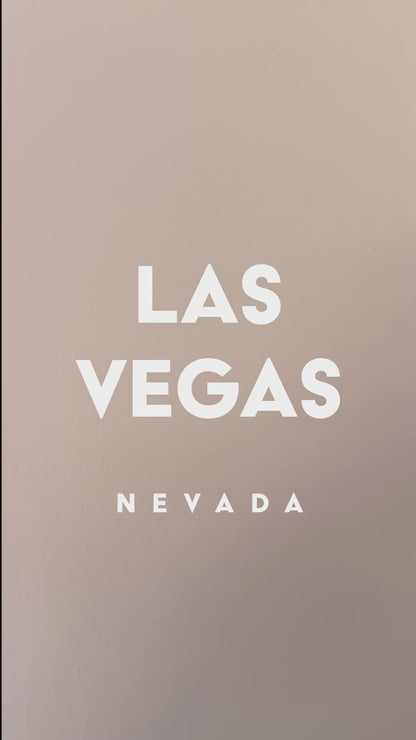 Las Vegas Ahşap Duvar Sanatı – Modern Minimalizm | Orbit Koleksiyonu